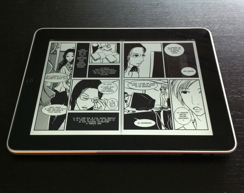 Workaholic - sur iPad - 2 pages