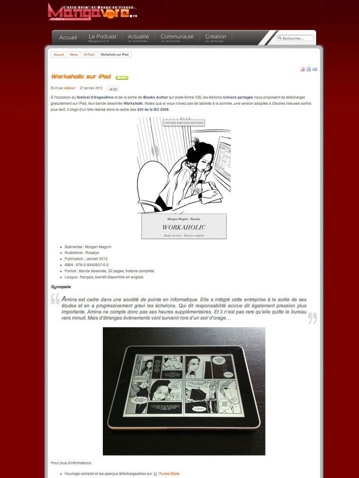 Workaholic - 2012-01 - Mangavore